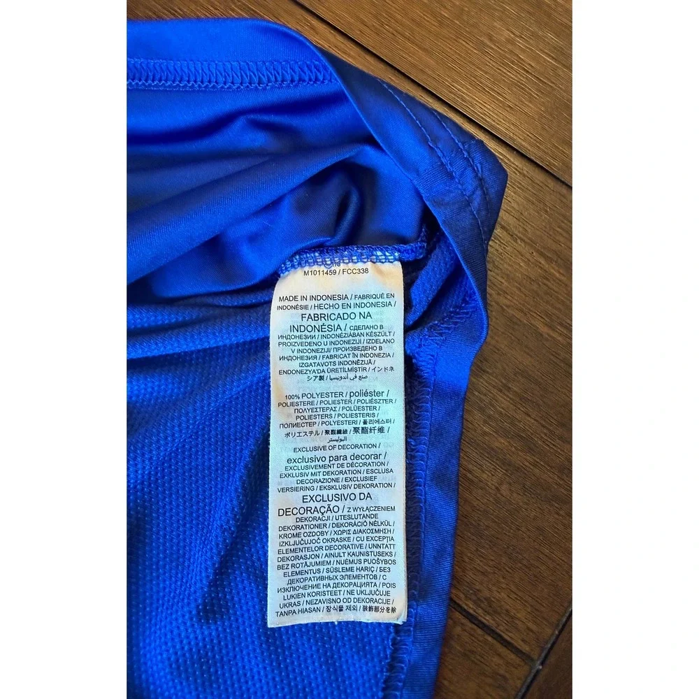 Nike Chicago Cubs Youth Jersey Blue Henley Shirt Number 6 Kids Medium M1011459